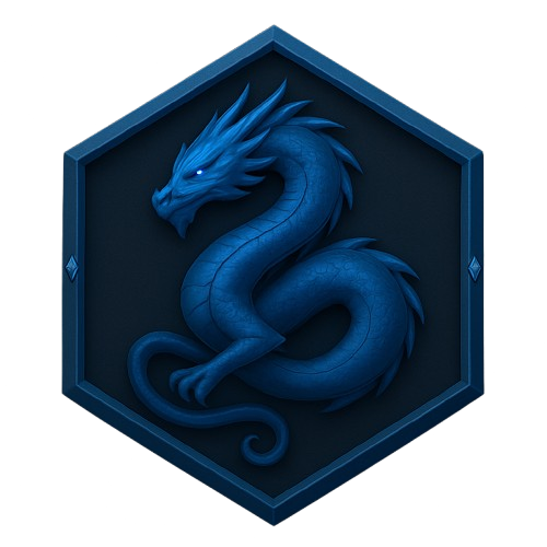 Dragón azul